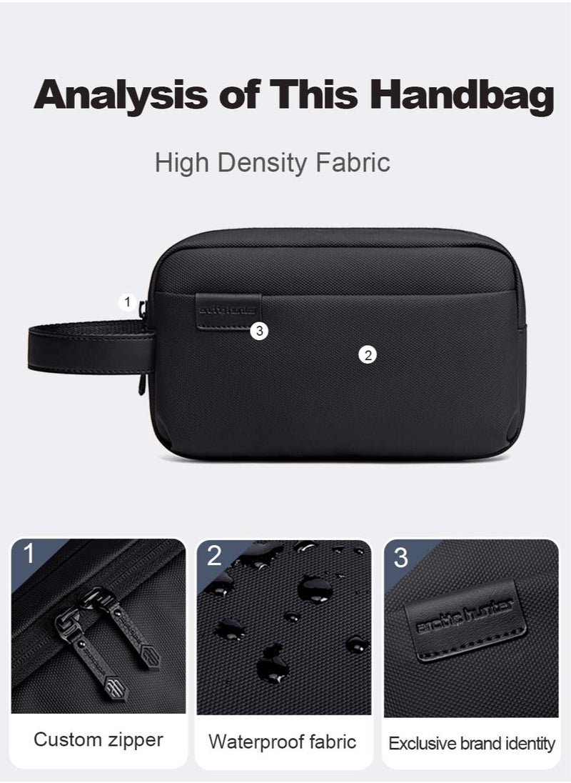 ARCTIC HUNTER Travel Clutch Bag, Durable Toiletry Phone Wallet  Handbag for Men  - Image 5