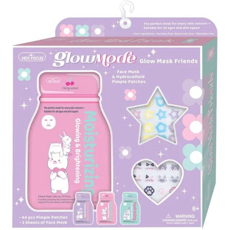 Hot Focus Glow Mode Glow Mask Friends Kit - Image 1