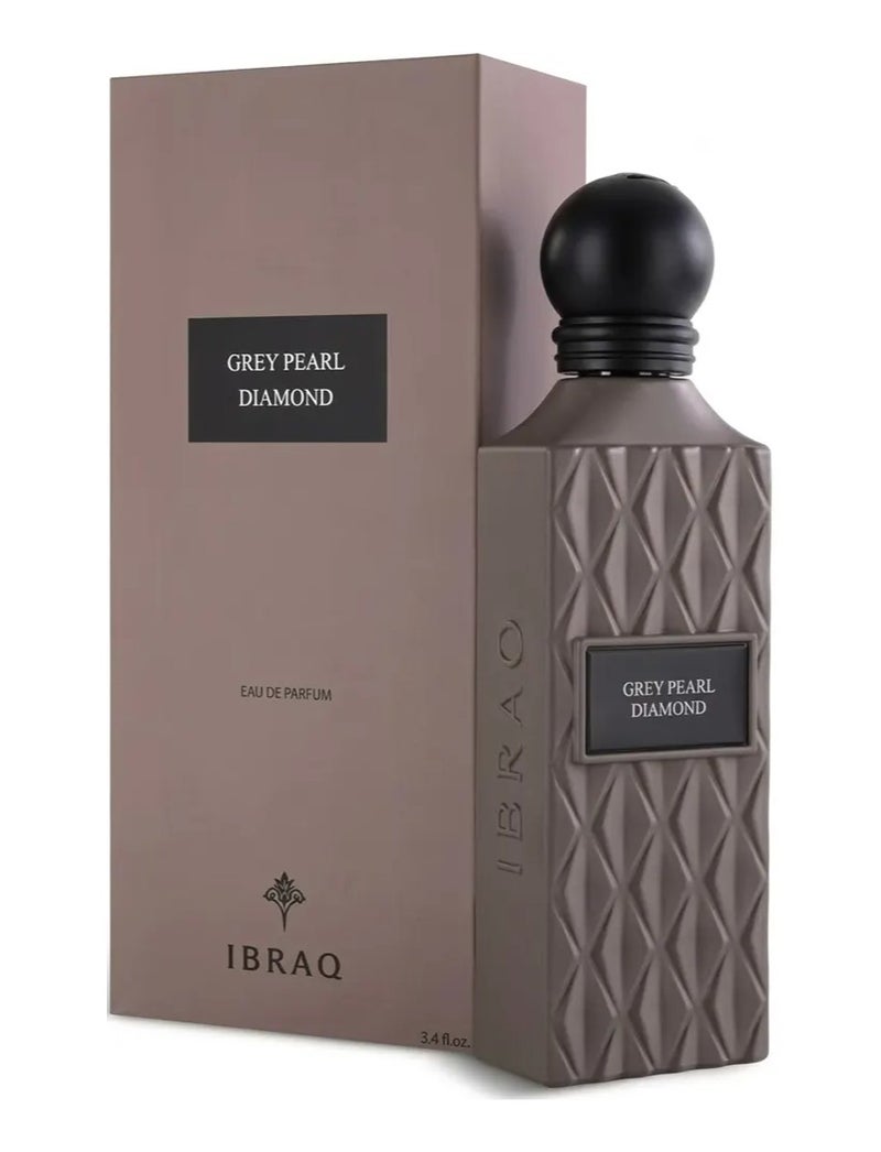 IBRAQ Grey Pearl Diamond Eau de Perfume 150ml - Image 1