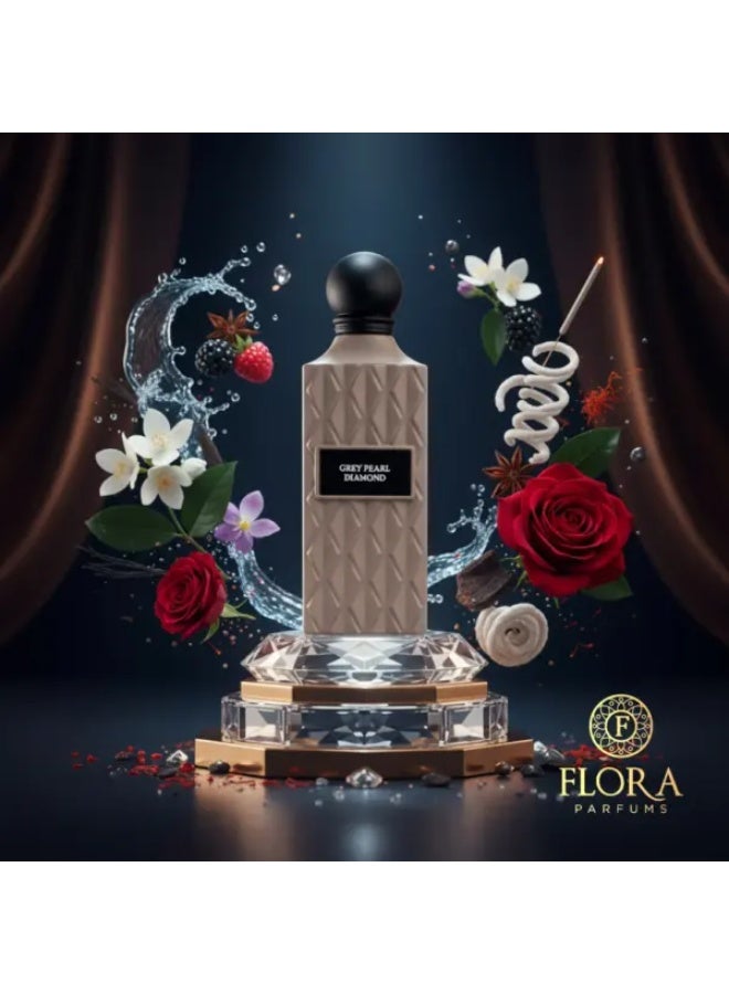 IBRAQ Grey Pearl Diamond Eau de Perfume 150ml - Image 3