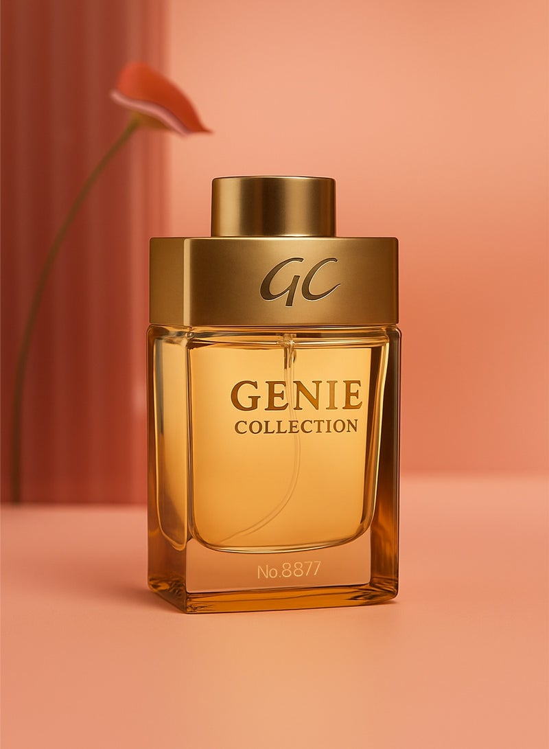 Genie Collection Luxury Men’s Perfume Genie Collection No. 8877 | Premium Long Lasting Perfume for Men with Aromatic, Fresh & Amber Accords – 25ml EDP - Image 2