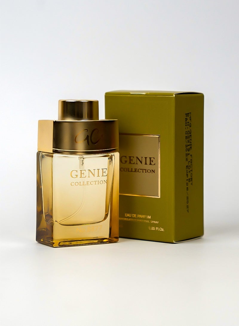 Genie Collection Luxury Men’s Perfume Genie Collection No. 8877 | Premium Long Lasting Perfume for Men with Aromatic, Fresh & Amber Accords – 25ml EDP - Image 4