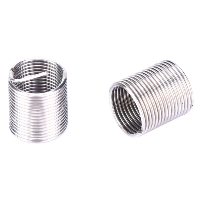 17Pcs Thread Repair Kit Stainless Steel Twisted Drill Tap Wrench Threaded Insert Tool M10x1 - Image 2