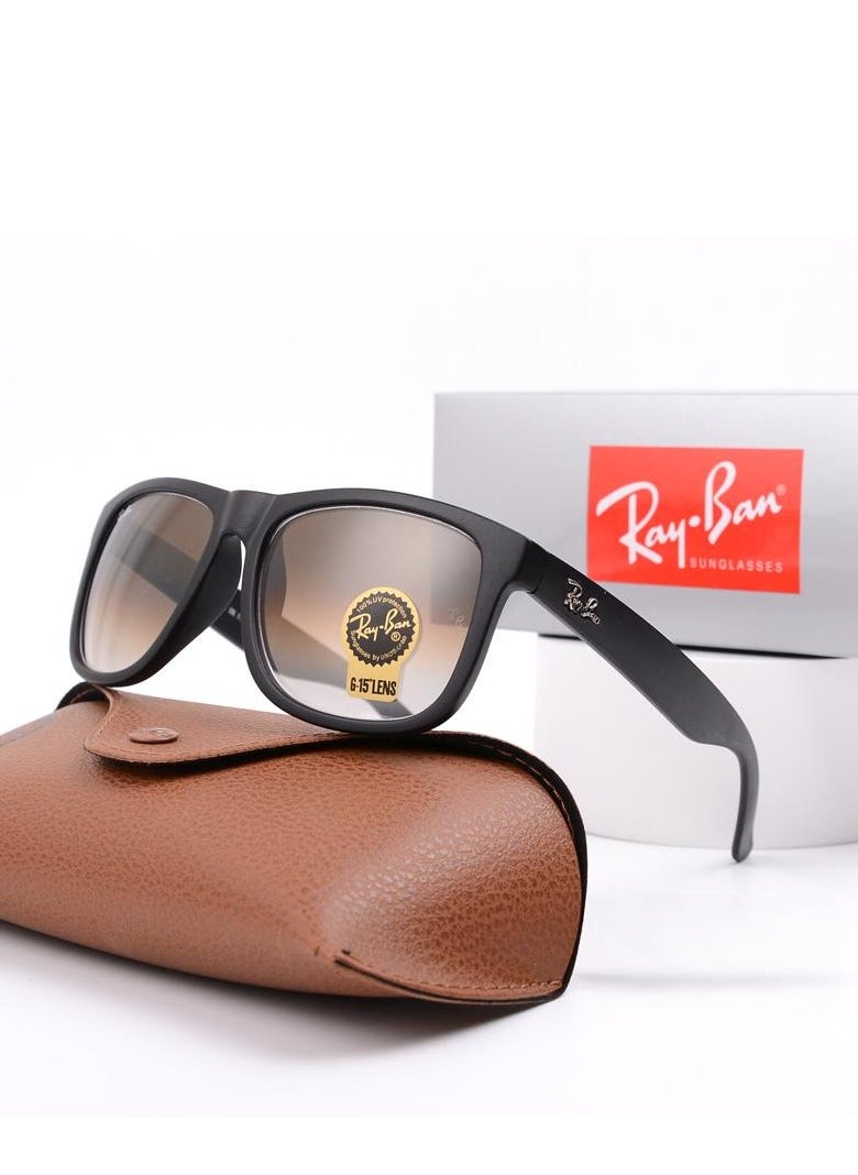 Ray-Ban Ray-Ban Classic Sunglasses Metal High-end Sunglasses Black Frame with UV Lenses  - Image 1
