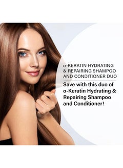 Peter Coppola A-Keratin Hydrating & Repairing Shampoo And Conditioner Duo - Strengthen And Repair Damaged Hair - Nourishes Hair For Soft Shiny Hair 10 Oz  - Image 3