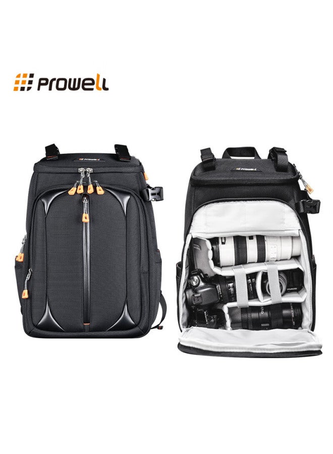 Pulewei Dslr Camera Bag, Backpack Photography Bag, Digital Canvas Outdoor Waterproof Travel Backpack - Image 1