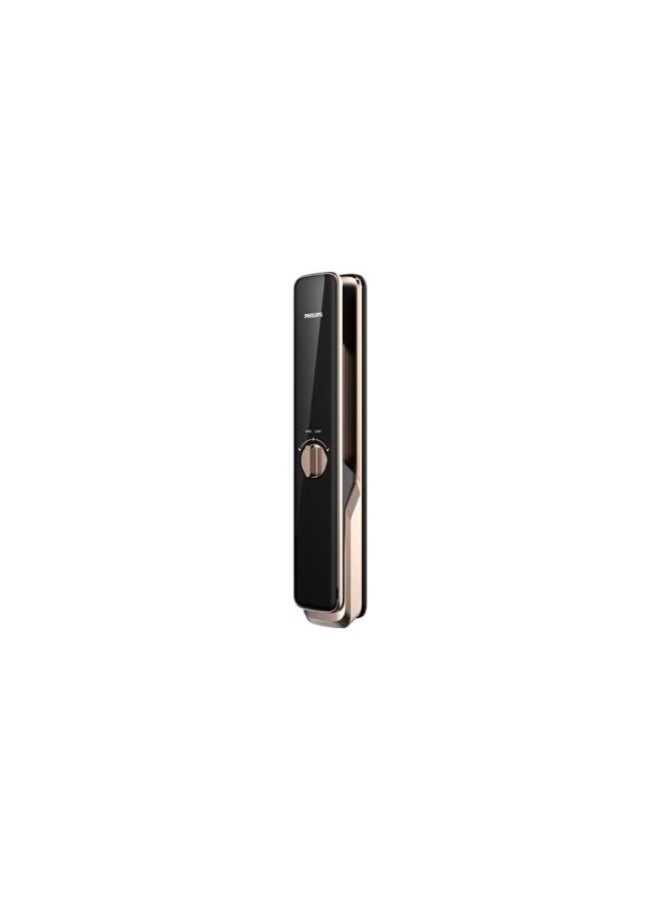 Philips EasyKey 9300 Smart Lock with Wi-Fi, EasyKey App Control, Fingerprint, RFID, PIN Code, Mechanical Key, Remote App Unlock, Automatic Locking Function, Copper - Image 4