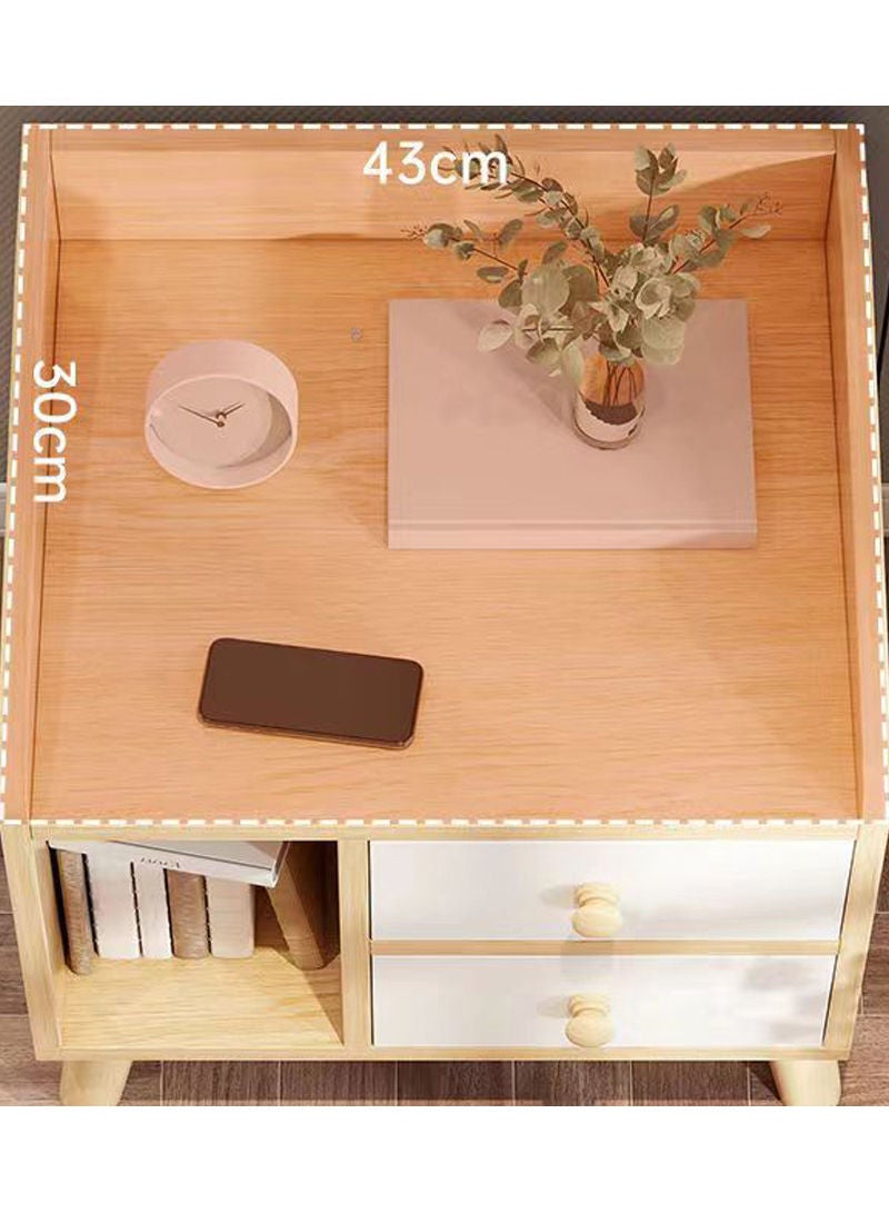 Sharpdo Modern Minimalist Multifunctional Bedroom Bedside Storage Cabinet - Image 4