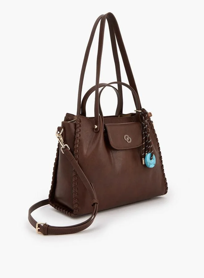 سيليست حقيبة يد صلبة بحزام قابل للفصل