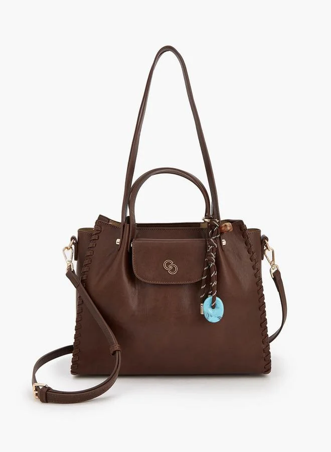 سيليست حقيبة يد صلبة بحزام قابل للفصل