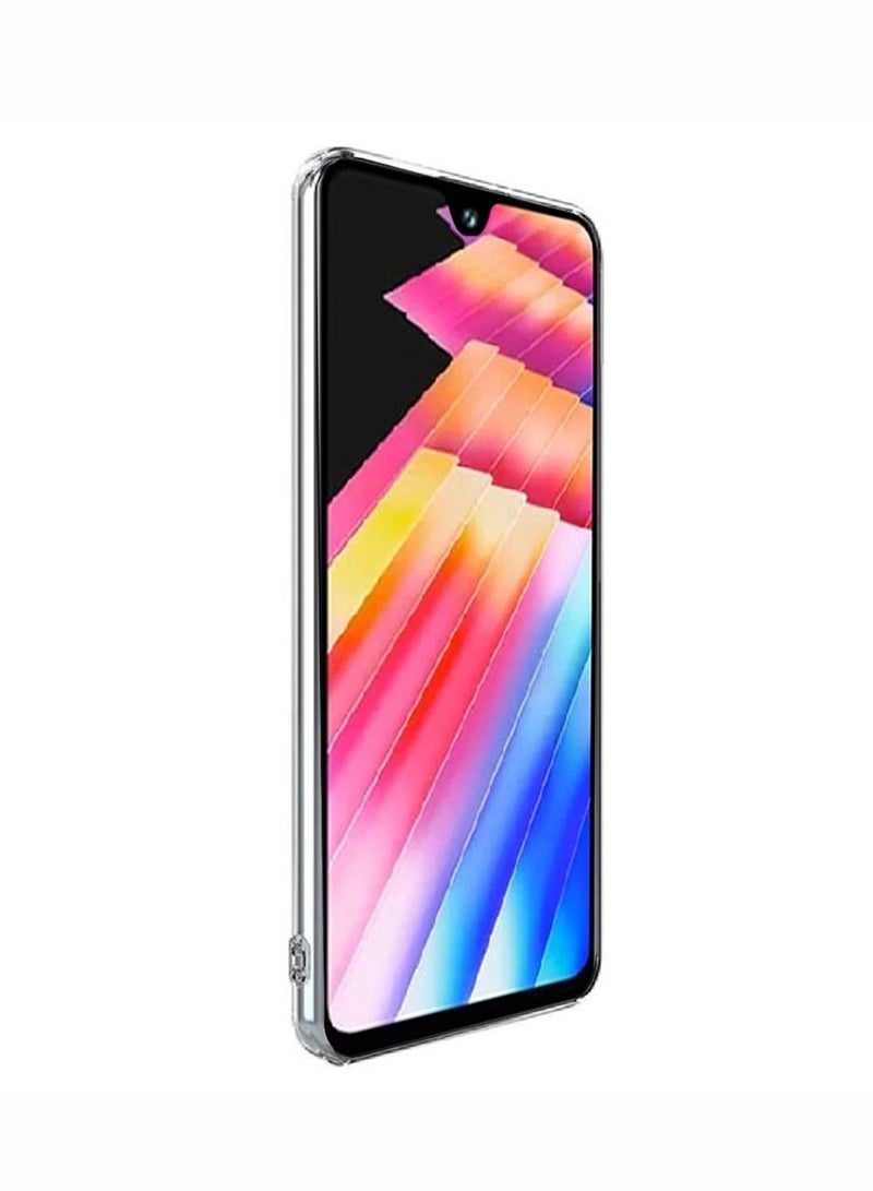 Techie Infinix Hot 30i TPU Soft Corner Ultra Slim Clear Case Shockproof Anti Fingerprint Transparent Protective Back Cover - Image 2