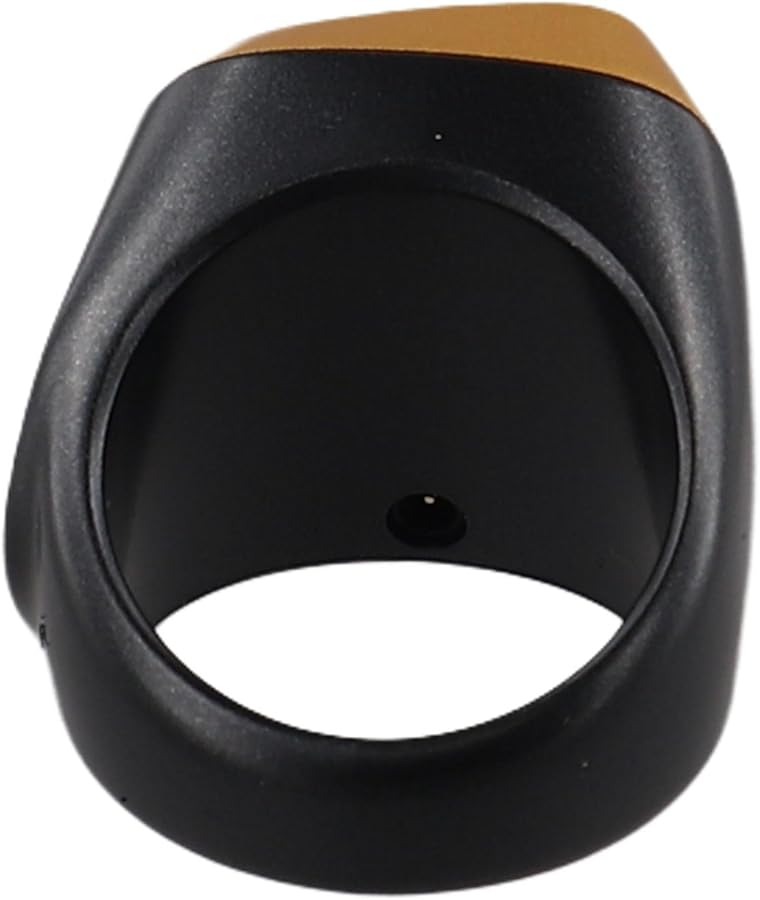 Digital Tasbih Ring With Counter Vibration Reminder Waterproof Azan Alarm Clock 20mm Black - Image 5