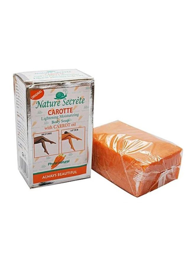 Lightening Moisturizing Body Soap with Carrot Oil