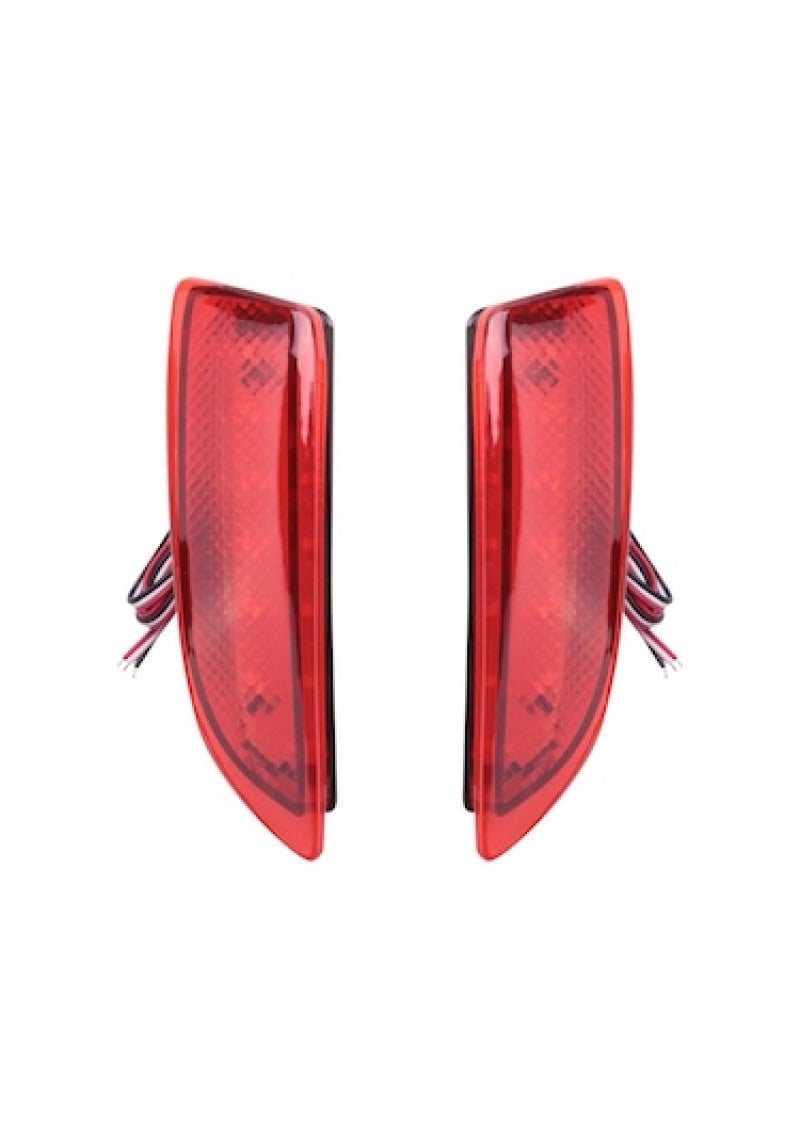 Rear Bumper Lights: Red LED Brake Lights - Upgrade Car Tail Lights for 11-13 Toyota Corolla Lexus CT200 - Image 1