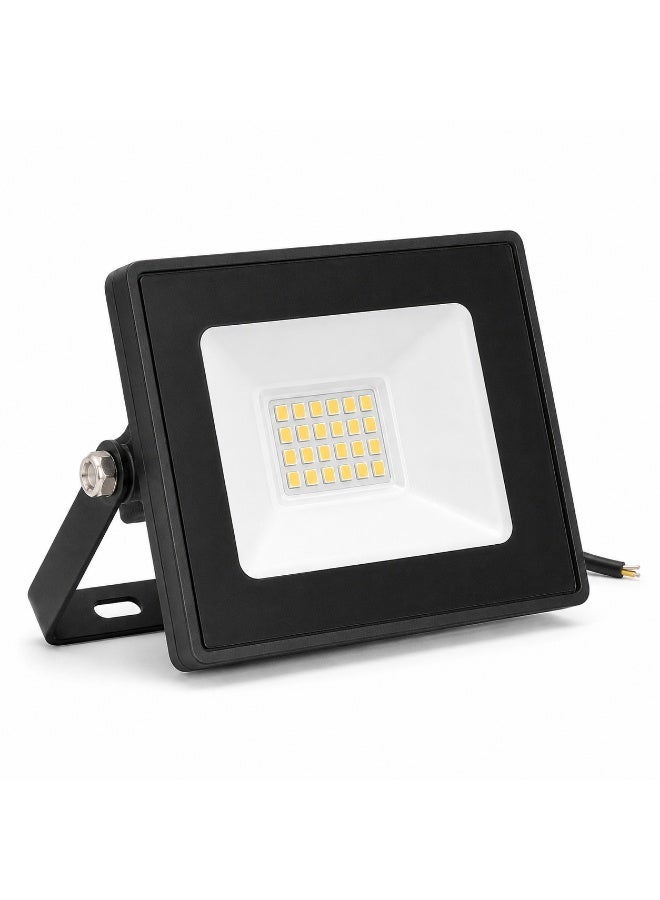 10W LED Floodlight, Waterproof, Warm Light for Outdoor Use