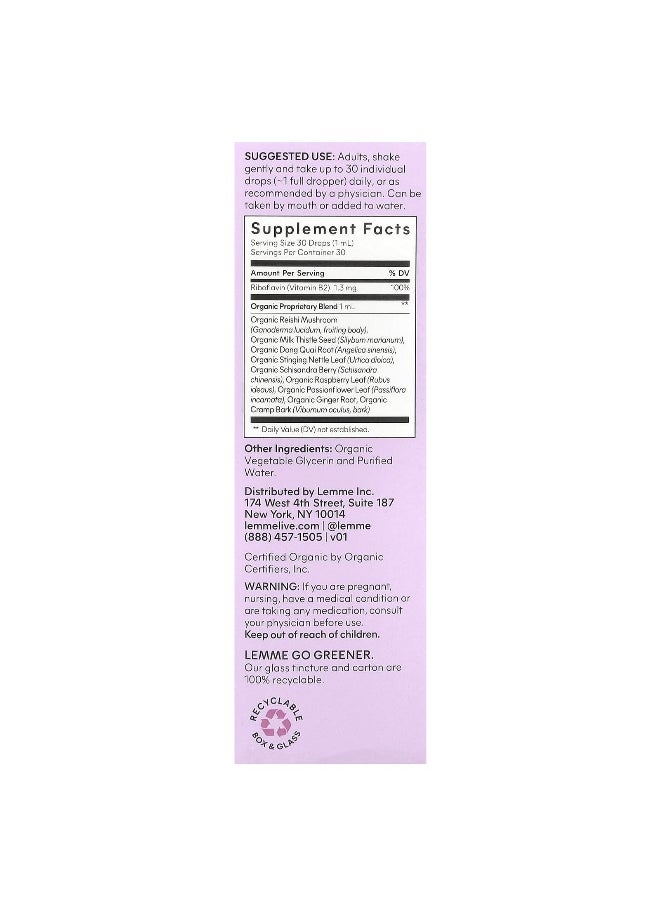 Lemme Lemme, PMS, Women's Balance Liquid Drops, 1 fl oz (30 ml)  - Image 3