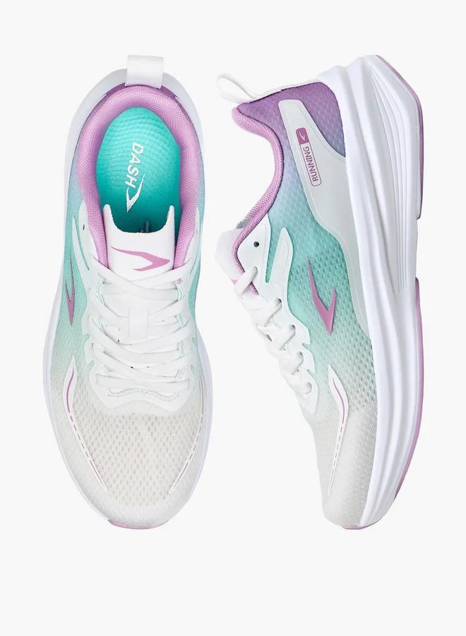 داش Women Ombre Lace-Up Sports Shoes