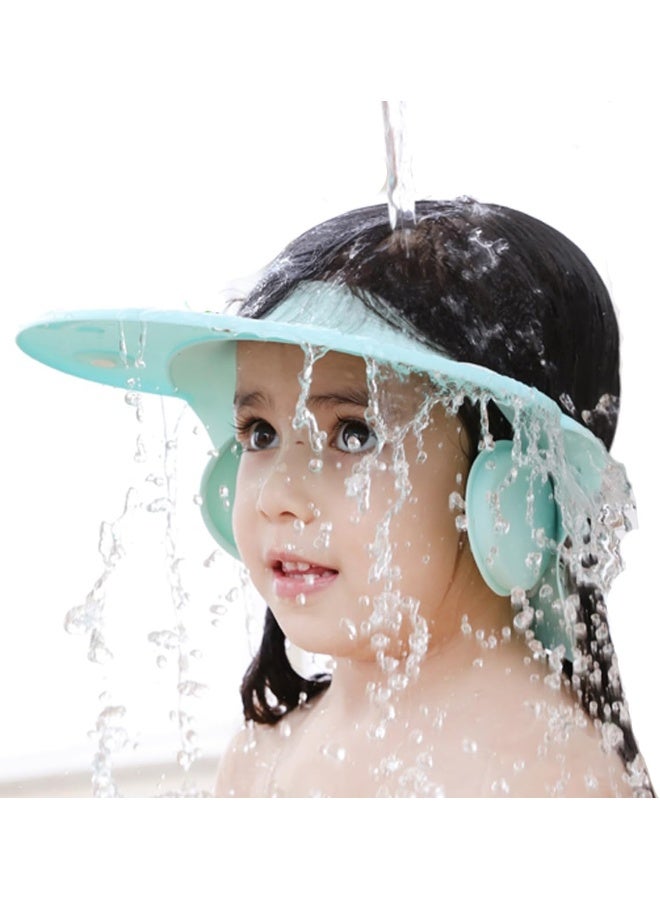 AMTOOCH Baby Shower Cap Shampoo Prevents Water from Entering The Eyes and Ears - Image 1