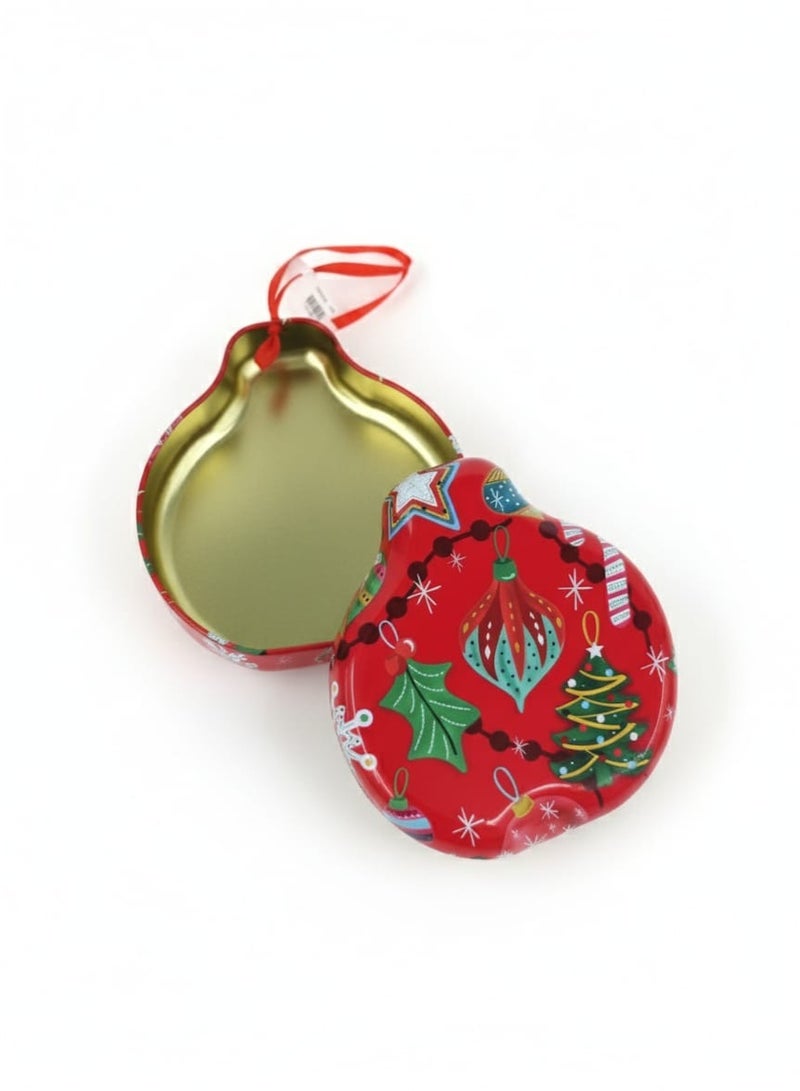 AKDC Red Hanging Candy Box 12 cm – Classic Christmas Decoration & Gift Box - Image 3
