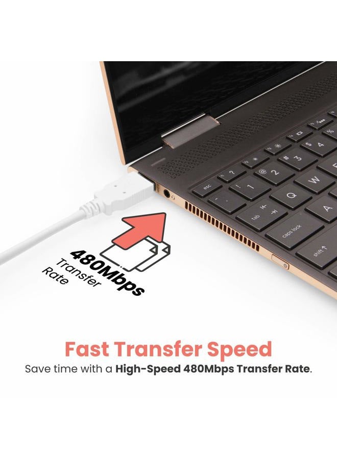 GearMo Driverless USB 2.0 Data Transfer Cable for Windows 10/8 / 7 / VISTA & XP - Image 3