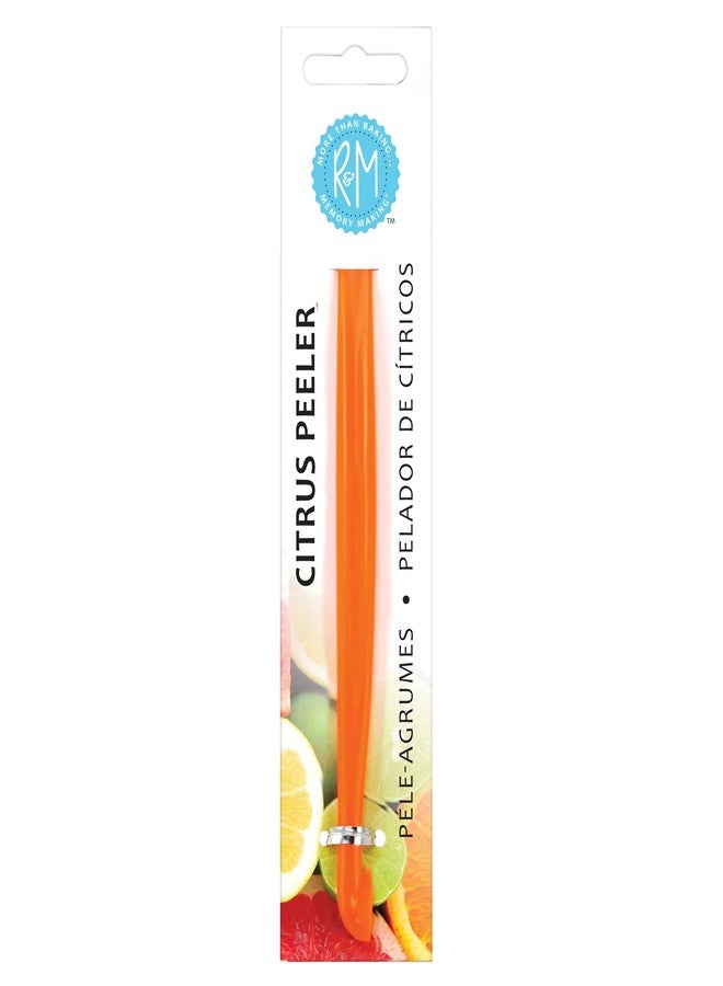 CybrTrayd R&M Long Citrus Peeler, One Size, Yellow - Image 1