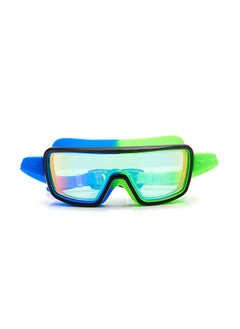 Bling2O Cyborg Cyan Prismatic Kids Swimming Goggles - Ages 5+ - Anti Fog, No Leak, Non Slip, UV Protection - Hard Travel Case - Lead and Latex Free  - Image 3