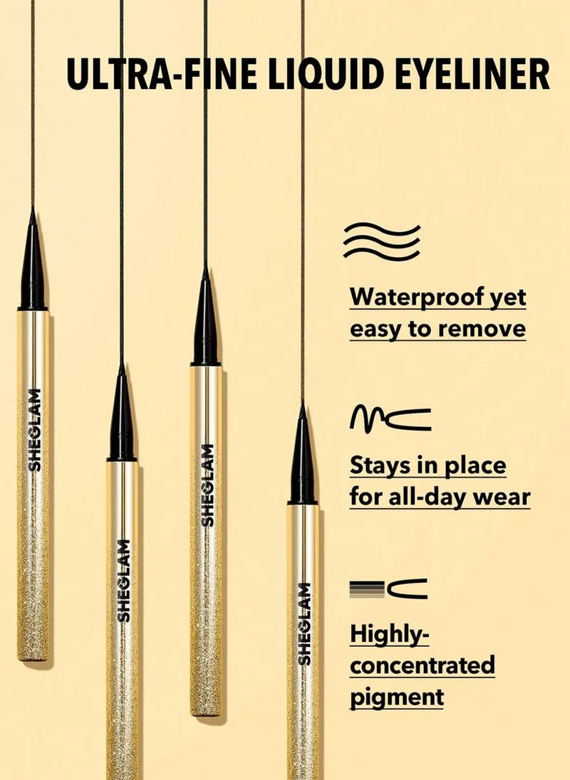 شيجلام Line & Define Waterproof Liquid Eyeliner
