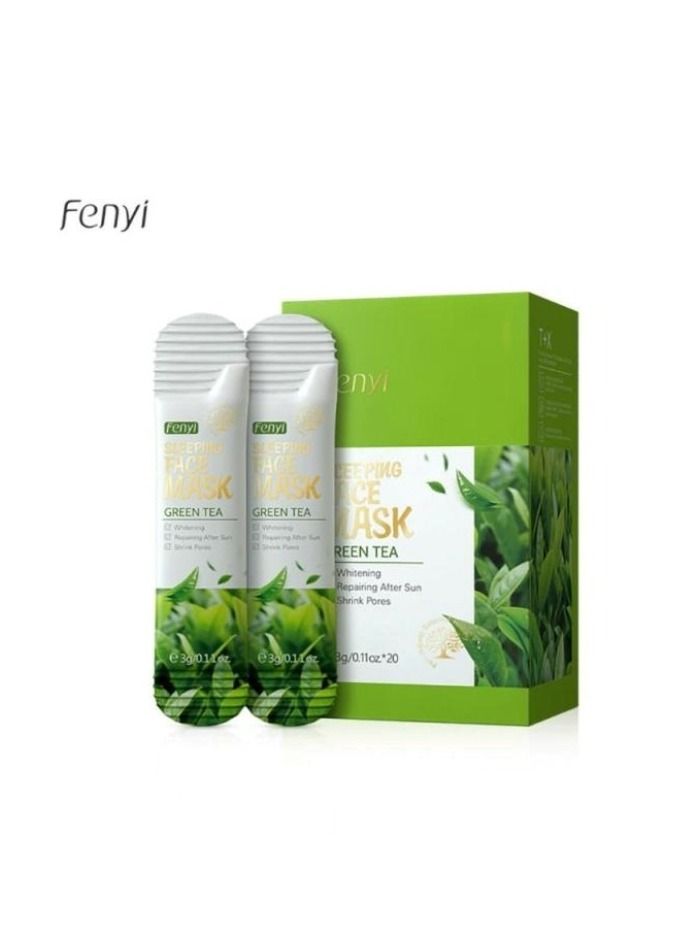 فيني قناع الوجه النوم بالشاي الأخضر - Image 1