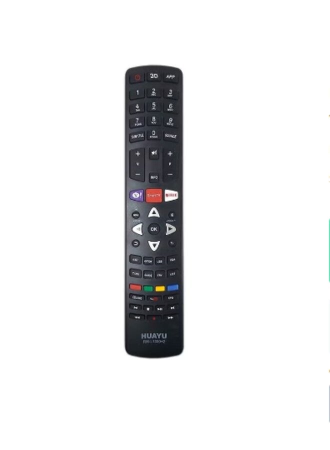 Remote Control For TCL Smart TV Black