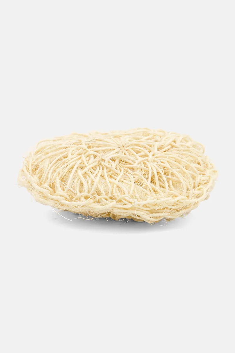 موي موتشو Sisal Exfoliating Sponge, Beige