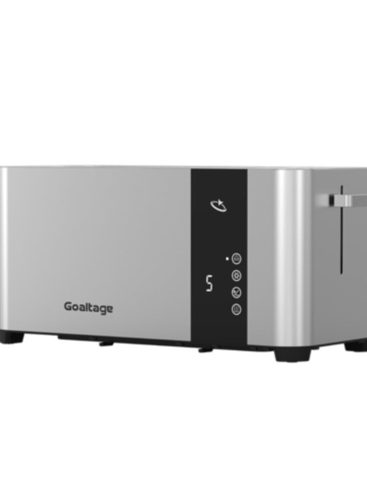 Goaltage Goaltage TST01 GoldenEdge Toaster with Multiple Functions, Smart Display, Adjustable Browning Control, Two Long Slots, Cable Storage and Easy Maintenance Functionality  - Image 3