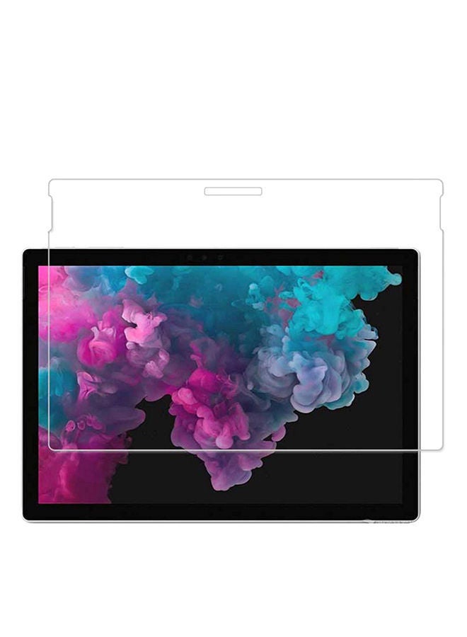 NIBEMINENT Screen Protector Compatible Surface Pro 6, Tempered Glass Pen Scratch Resistant 
