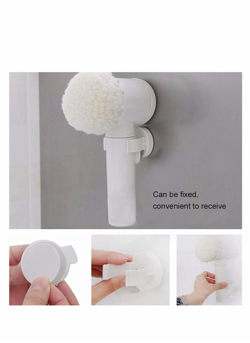 KASTWAVE Electric Spin Scrubber, Household Cleaning Tool, Portable Spin Scrubber,for B【 Standard 】6.89x2.9x10.2 inches and weighs 0.82 pounds.Material: ABS.athroom/Wall/Tile Floor/Bathtub/Baseboard/Toilet/Kitc  - Image 4