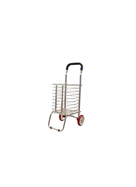 Portable foldable shopping cart