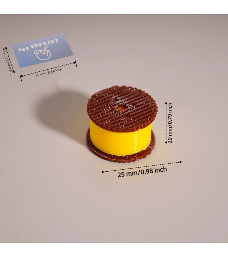 3pcs HO Scale Miniature Cable Reel Model Yellow Green Blue Laser Card Set - Image 2