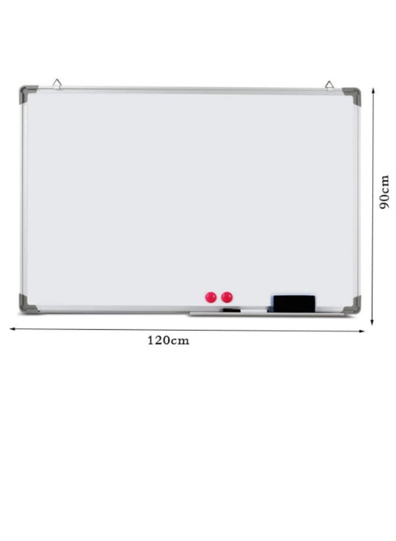 Whiteboard size 90x120 cm