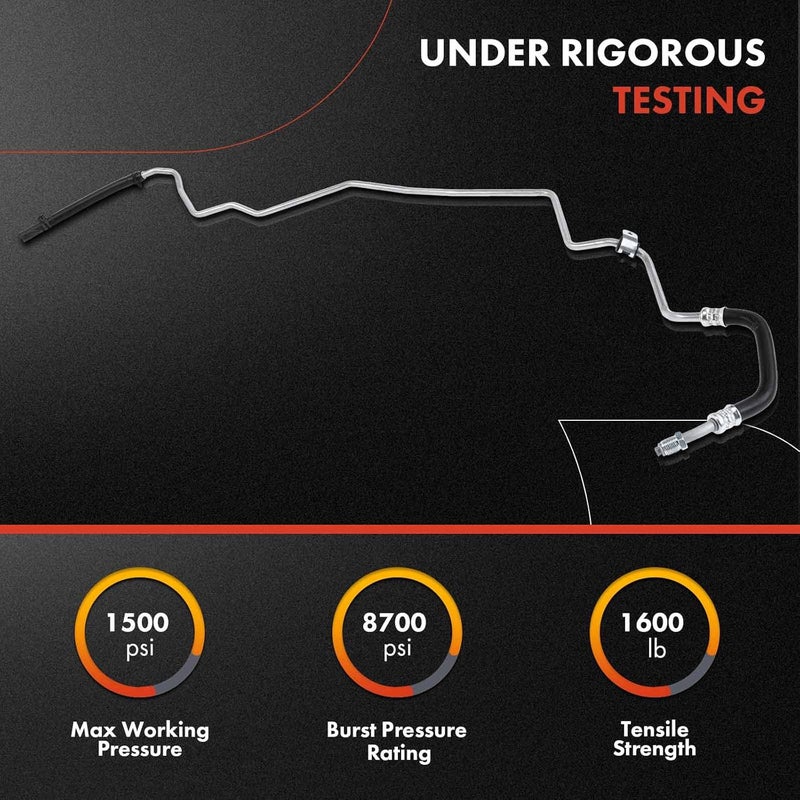 A-Premium Power Steering Hose Return Line Assembly for Hyundai Santa Fe & Kia Sorento - Image 2