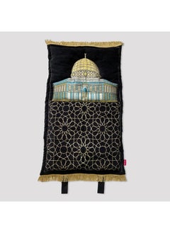 Fiber Padded Prayer Mat- El Kods 100*55cm Black - pzsku/ZF7247DA246108D26EFE0Z/45/_/1729515314/529712df-b71b-475a-8513-fffefad6dec6