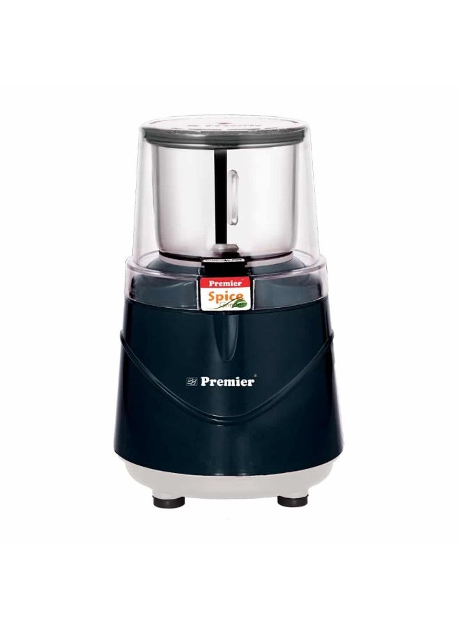 Premier Spice Grinder | 350W Wet & Dry Multifunction Food Grinder | Stainless Steel Herbs, Spices, Nuts, and Coffee Grinder for Home & Office with Detachable Jar - Image 1