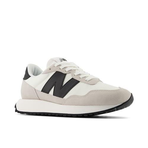 New Balance Women's 237 Sneaker, Black/Silver/Sea Salt, 6 - Image 3