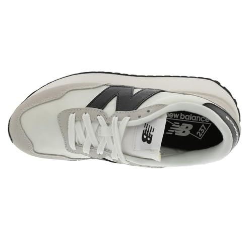 New Balance Women's 237 Sneaker, Black/Silver/Sea Salt, 6 - Image 4