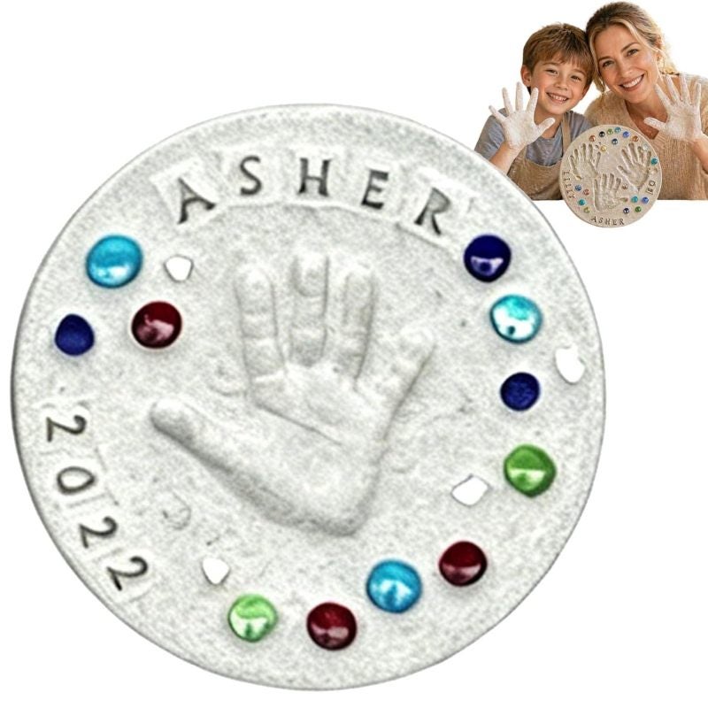 Stepping Stone Kit Complete 26-Letter Alphabet Stamp Set - Weatherproof Outdoor Durability Concrete Paver for Family Bonding - Image 1