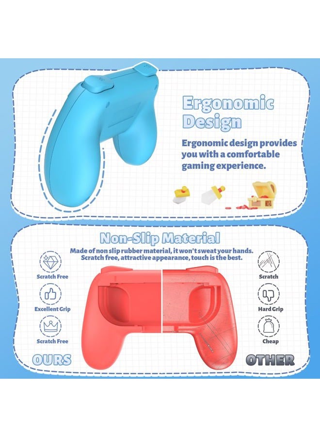 FastSnail Grips for Nintendo Switch Joy-Con Multi NT25DR-MS-1-2 - Image 2