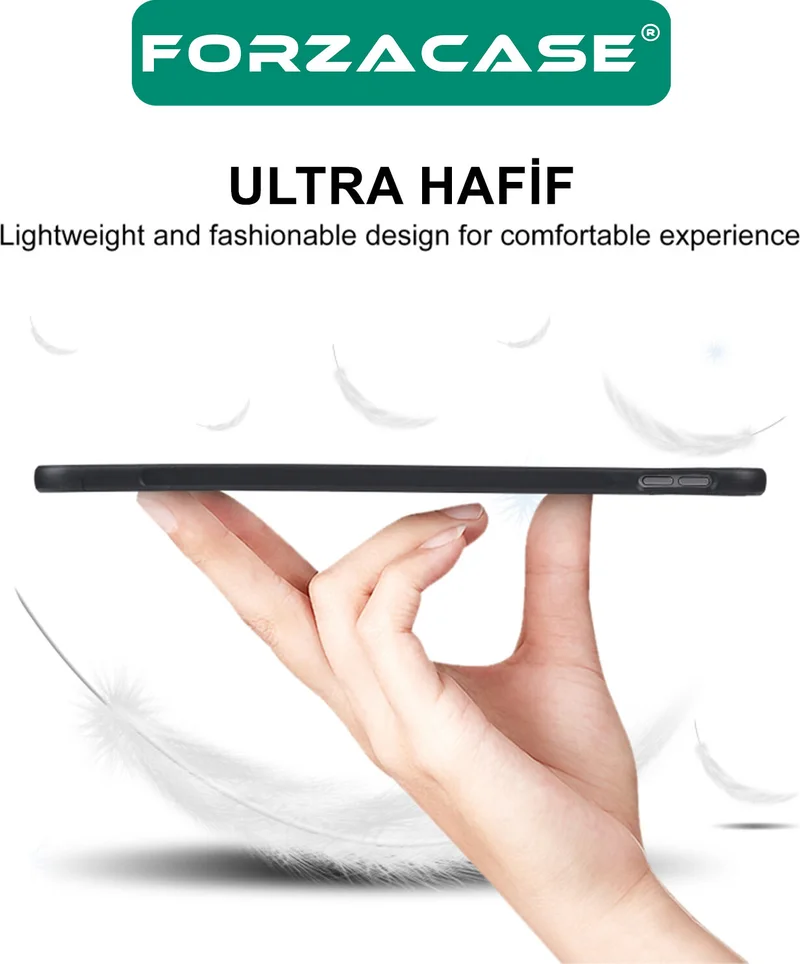 فورزاكاس Silicone Case Compatible with Lenovo Tab M10 TB-X505F Tablet Black - FC155