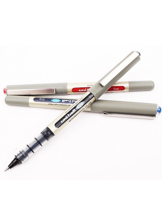 يوني بول 3 قطعة قلم حبر هلام ، قلم رولربول الحبر السائل الدقيق ، الأسود ، الأزرق ، الأحمر ، 0.7mm - Image 1