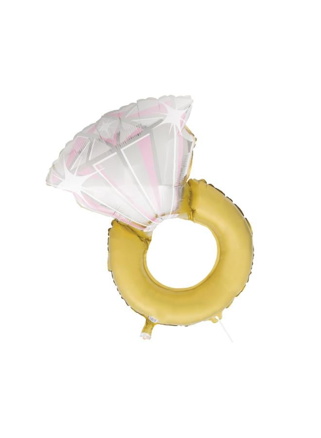 Unique Giant Diamond Ring Foil Balloon - Image 2