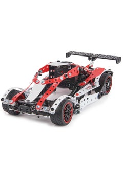 Meccano 27-in-1 Motorized Supercar STEM Activity Building Kit With 6V Electrical Motor  - Image 1