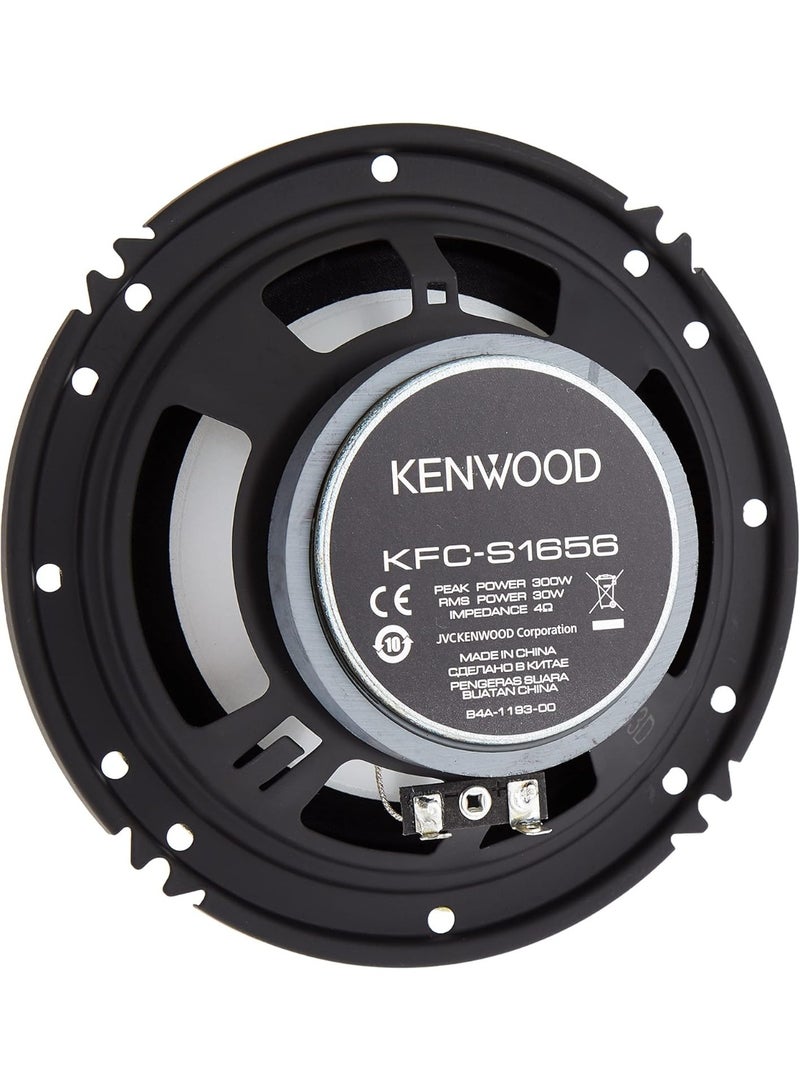 Kenwood KFC-S1656 6.5 Inch Dual Cone Car Speakers – 300W Peak Power Stage Sound Series - Image 3