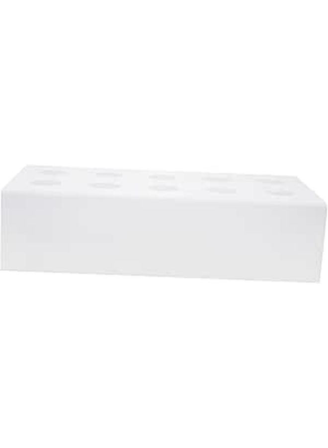 Acrylic Ice Cream Cone Holder Stand 10 Holes Display Rack Reusable For Home Commercial Use - Image 1