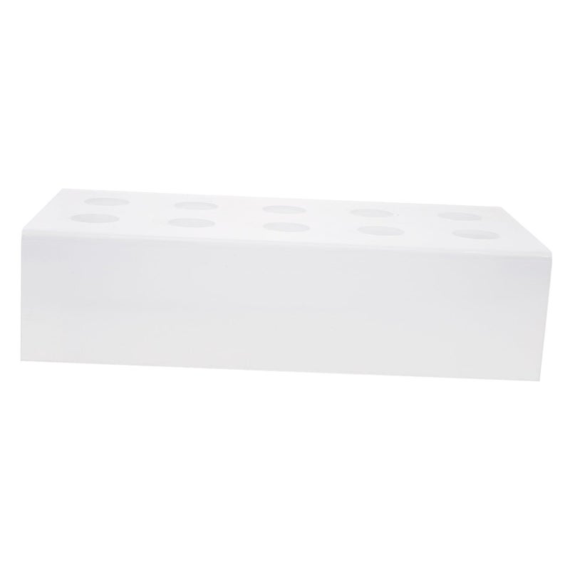 Acrylic Ice Cream Cone Holder Stand 10 Holes Display Rack Reusable For Home Commercial Use - Image 2